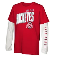 Youth Outerstuff Ohio State Buckeyes The Mix T-Shirt Combo Set