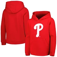 Youth Philadelphia Phillies Team Primary Logo Pullover Hoodie