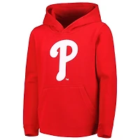 Youth Philadelphia Phillies Team Primary Logo Pullover Hoodie