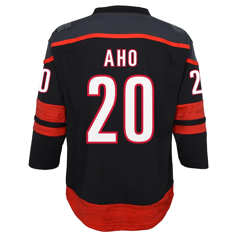 Youth Sebastian Aho Carolina Hurricanes Home Replica Player Jersey