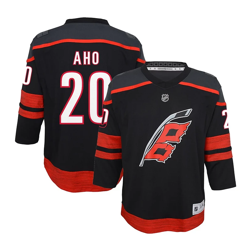 Youth Sebastian Aho Carolina Hurricanes Home Replica Player Jersey