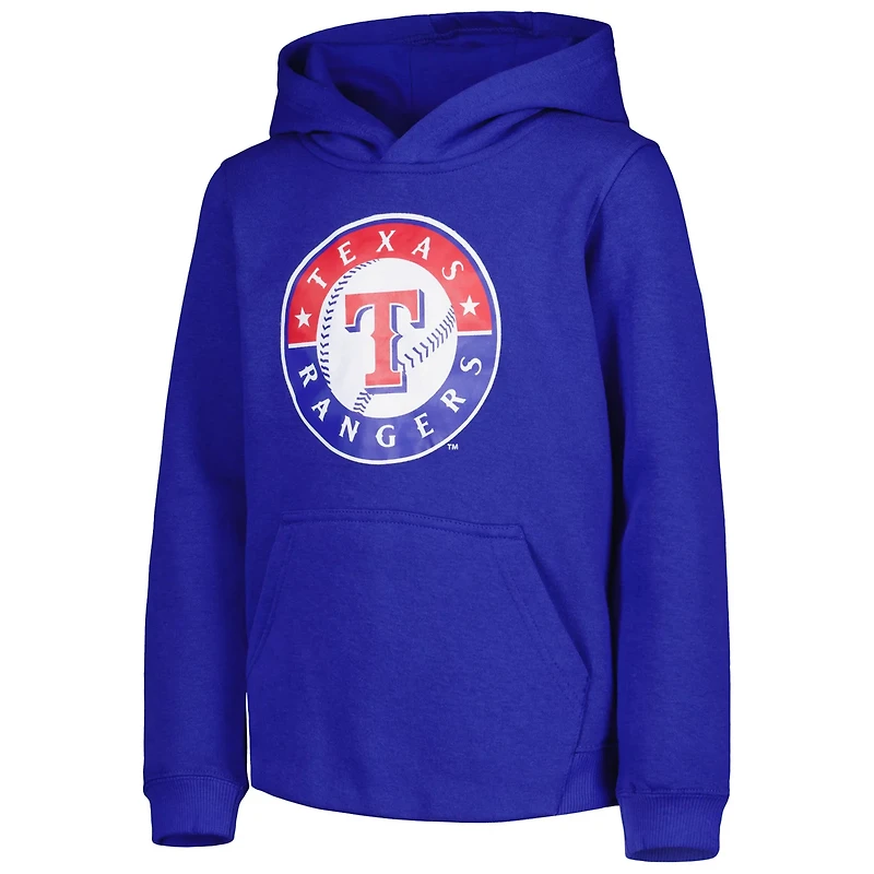 Youth Texas Rangers Team Primary Logo Pullover Hoodie