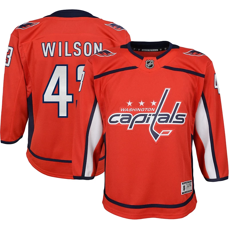 Youth Tom Wilson Washington Capitals 2022 23 Premier Player Jersey