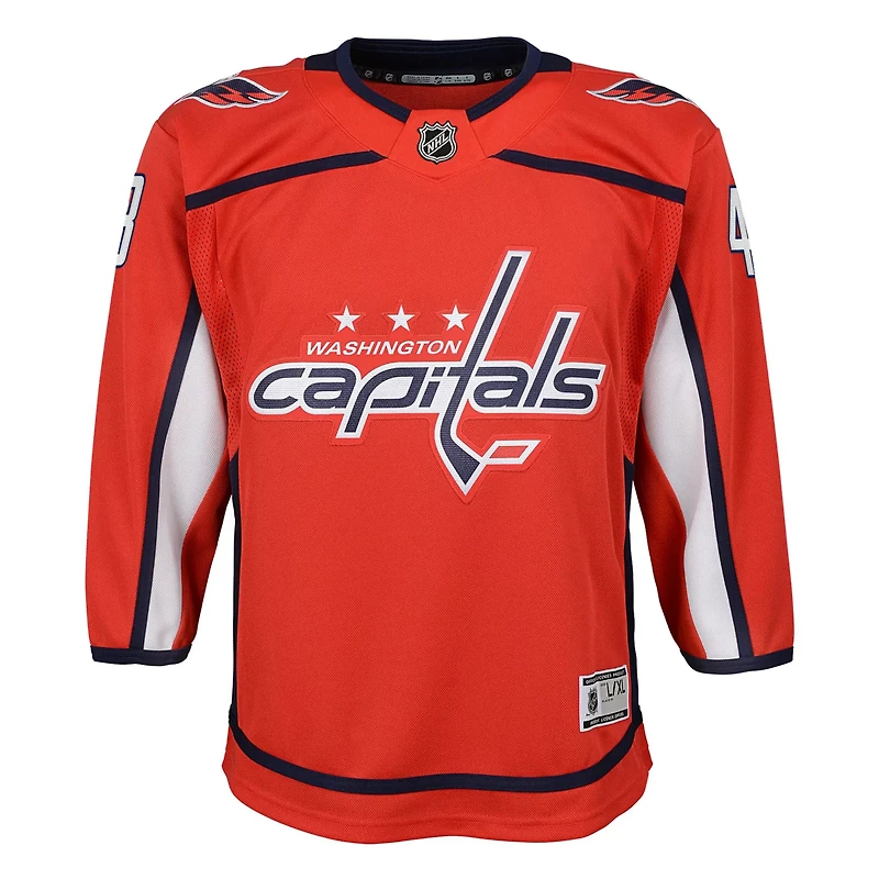 Youth Tom Wilson Washington Capitals 2022 23 Premier Player Jersey