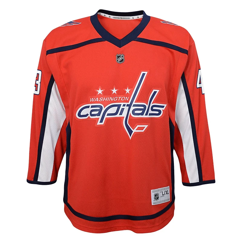 Youth Tom Wilson Washington Capitals Home Replica Player Jersey