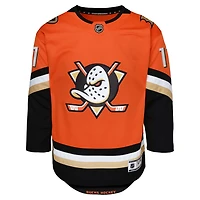 Youth Trevor Zegras Anaheim Ducks Premier Player Jersey