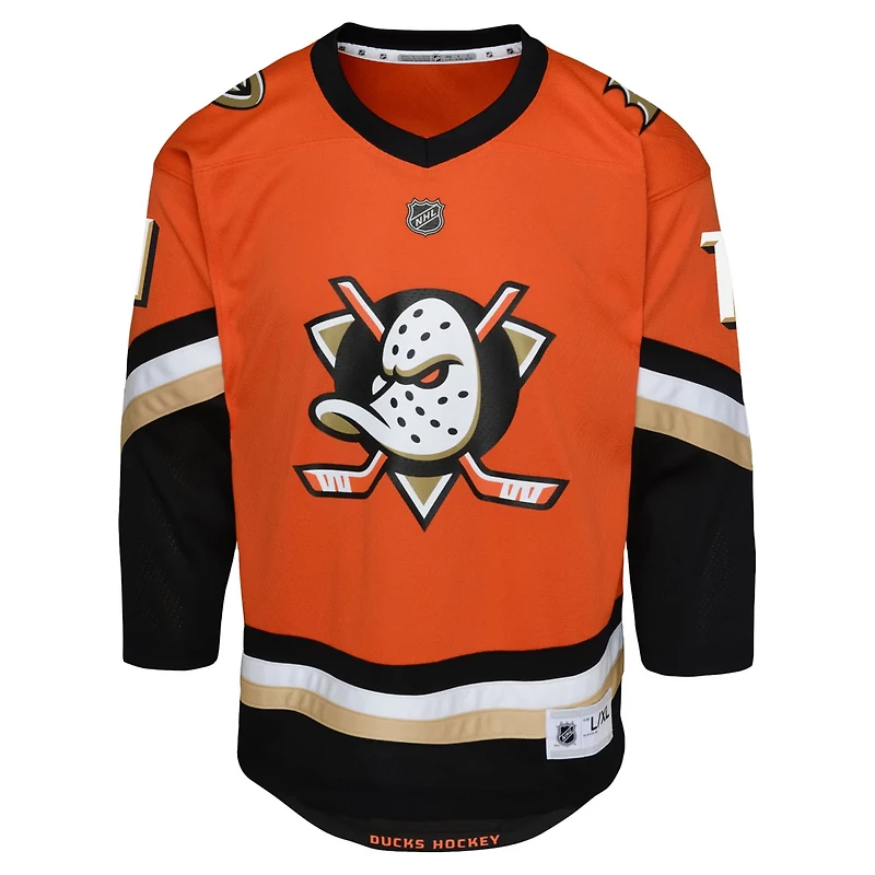 Youth Trevor Zegras Anaheim Ducks Replica Player Jersey