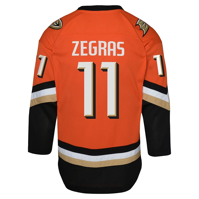 Youth Trevor Zegras Anaheim Ducks Replica Player Jersey