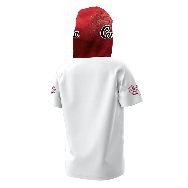 Youth Under Armour South Carolina Gamecocks Helmet Hoodie T-Shirt