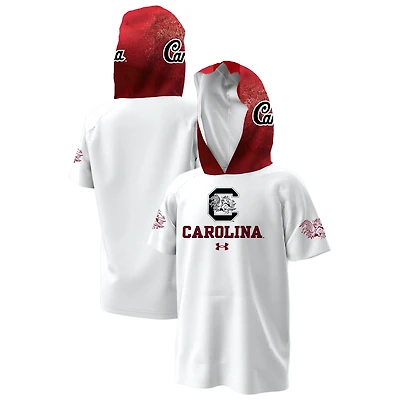 Youth Under Armour South Carolina Gamecocks Helmet Hoodie T-Shirt
