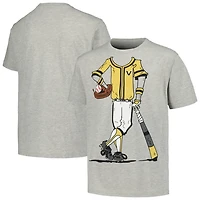 Youth Wes  Willy Vanderbilt Commodores Baseball Player T-Shirt