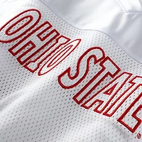 ZooZatz Ohio State Buckeyes Mesh Cropped V-Neck T-Shirt