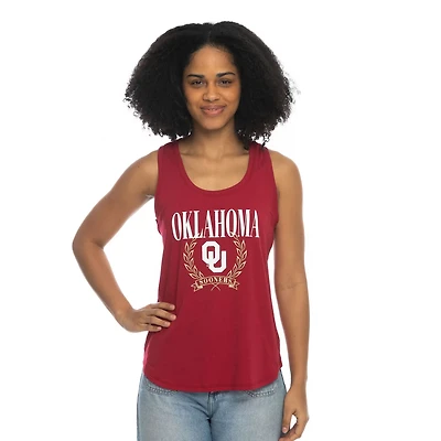 ZooZatz Oklahoma Sooners Everyday Tri-Blend Tank Top
