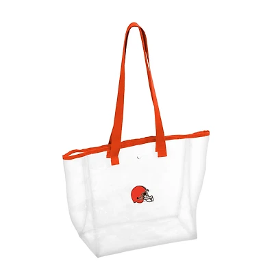 Logo Brands Cleveland Browns Stadium Clear Tote Bag