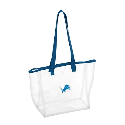 Logo Brands Detroit Lions Stadium Clear Tote Bag