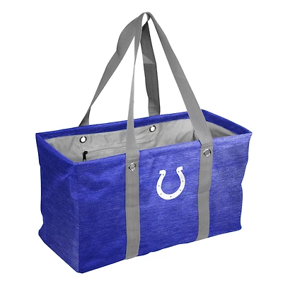 Logo Brands Indianapolis Colts Crosshatch Picnic Caddy