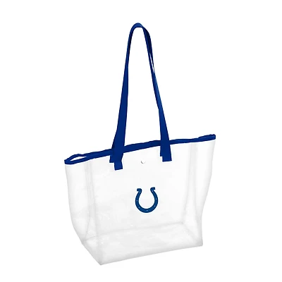 Logo Brands Indianapolis Colts Stadium Clear Tote Bag