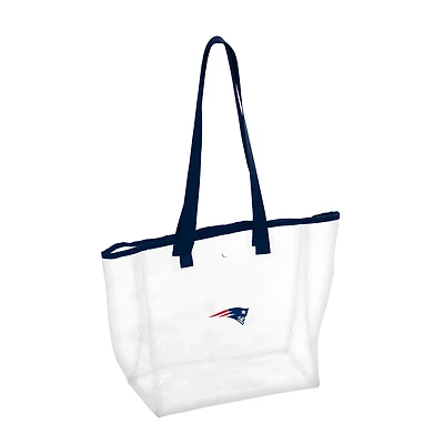 Logo Brands New England Patriots Stadium Clear Tote Bag