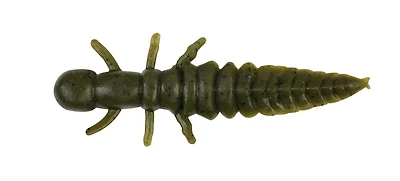 Berkley Gulp! Hellgramite 3 Green Pumpkin Soft Bait 12-Pack