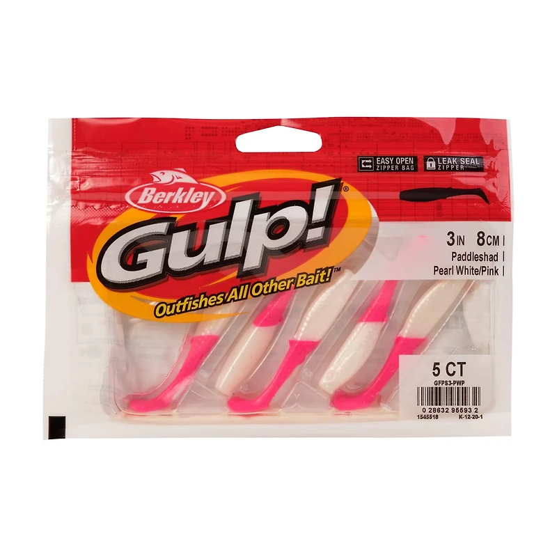 Berkley Gulp Paddleshad 3 Baits 5-Pack