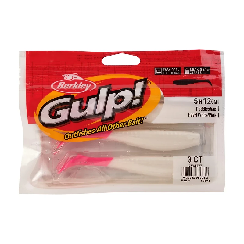 Berkley Gulp! Paddleshad 5 Soft Baits 3-Pack