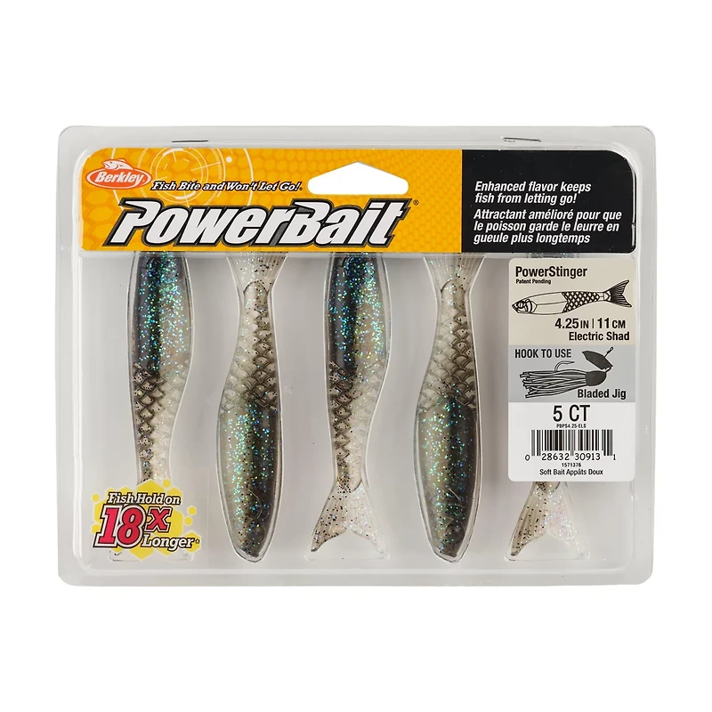 Berkley PowerBait PowerStinger 4.25 inch 5 Pack
