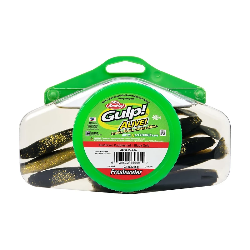 Berkley Gulp Alive Paddleshad Saltwater Soft Bait Half Pint