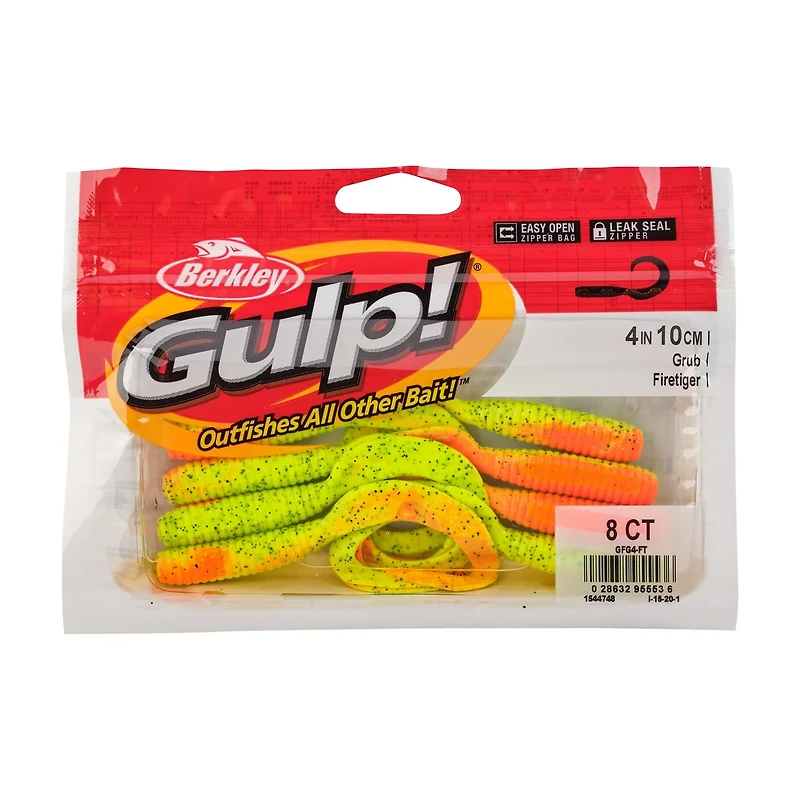Berkley Gulp Grub 4 8-Pack