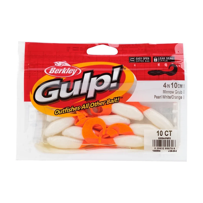 Berkley Gulp Minnow Grub 4 10-Pack