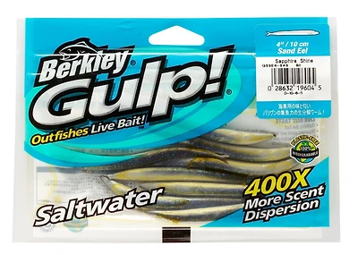 Berkley Gulp Salt Water Sand Eel 5 6-Pack