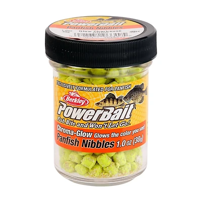 Berkley PowerBait Chorma-Glow Panfish Nibble Assorted Jar
