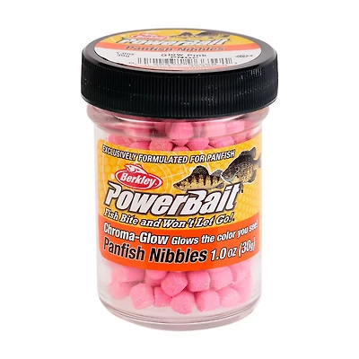 Berkley PowerBait Chorma-Glow Panfish Nibble Assorted Jar