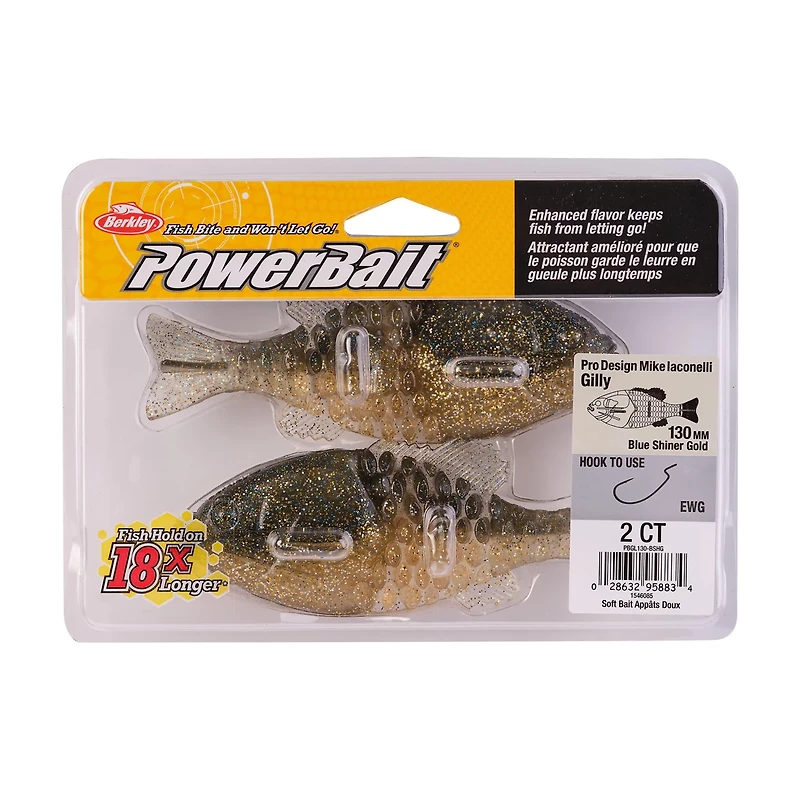 Berkley PowerBait Gilly 5 Soft Bait 2-Pack
