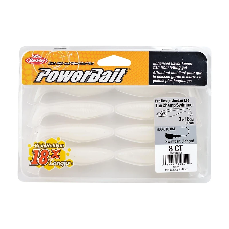 Berkley PowerBait The Champ Swimmer 8-Pack