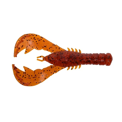 the Yamamoto Yama Craw 4 Soft Bait - 6 Pack has a realistic crawfish look and vibrates water.