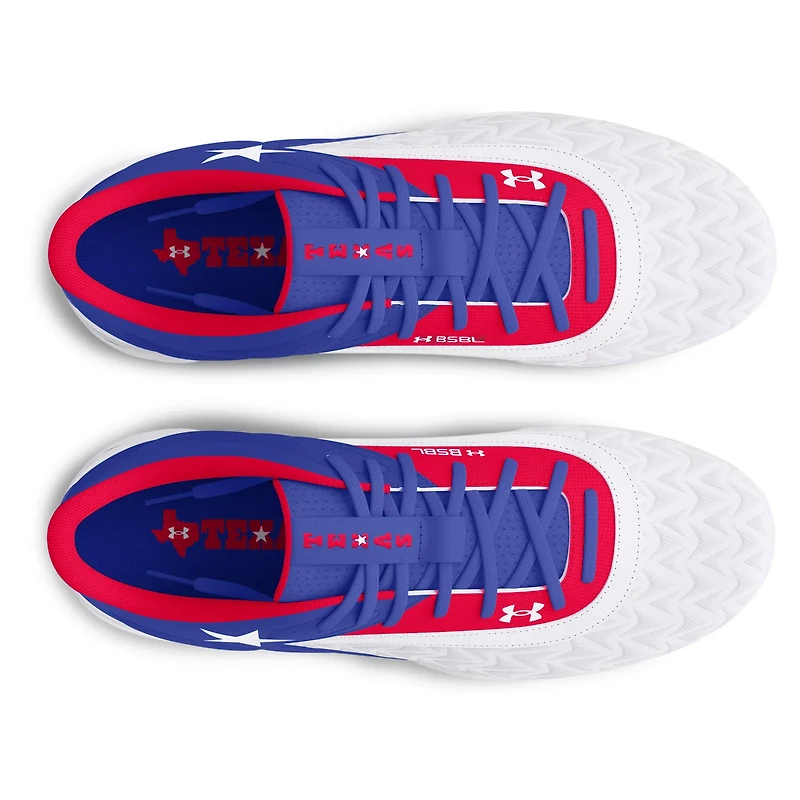 Under Armour Kids Leadoff Low RM Texas Baseball Cleats