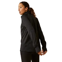 Ariat Women's Rebar Gridwork Baselayer 1/4 Zip Top