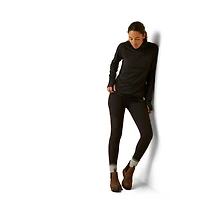 Ariat Women's Rebar Gridwork Baselayer 1/4 Zip Top