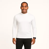 BCG Men's Cold Weather Mock Long Sleeve Top