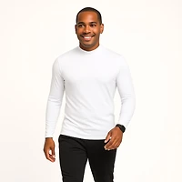 BCG Men's Cold Weather Mock Long Sleeve Top