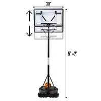 Franklin 30 in Portable Basketball System