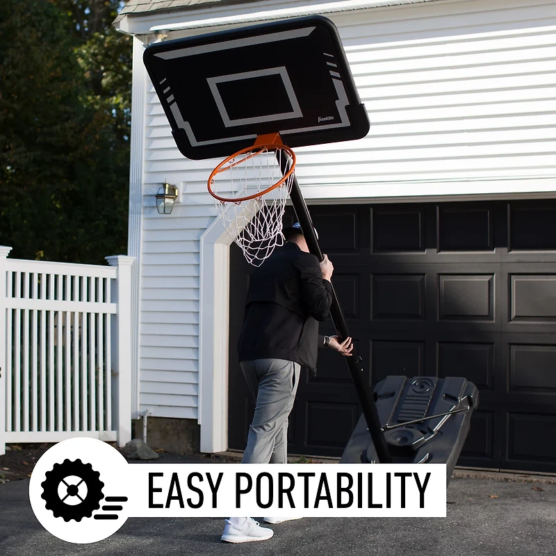 Franklin 44 in Portable Basketball System