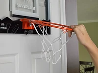 Silverback LED Light-Up Over the Door Mini Basketball Hoop