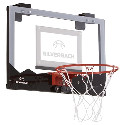 Silverback LED Light-Up Over the Door Mini Basketball Hoop