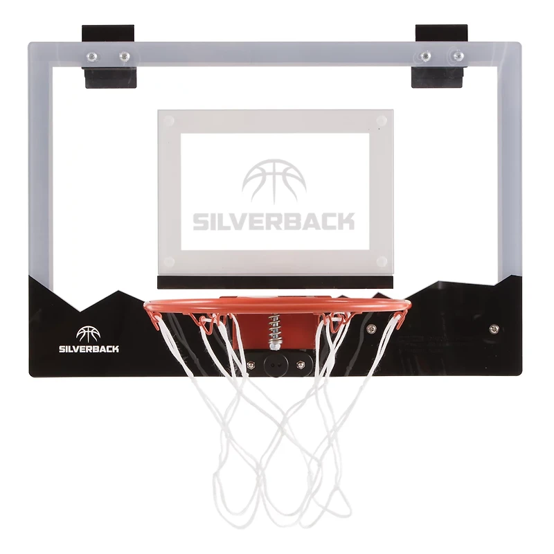 Silverback LED Light-Up Over the Door Mini Basketball Hoop