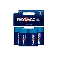 Rayovac C HIGH ENERGY Alkaline Batteries 4-Pack