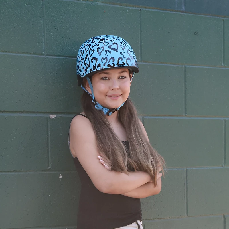 Krash Wild Heartz LED Youth Bike Helmet