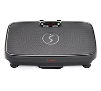 Sunny Health & Fitness Vibration Platform Machine with Resistance Bands