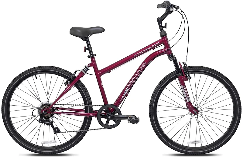 Ozone 500 Women’s 26 in Black Canyon Full Suspension Comfort Bike