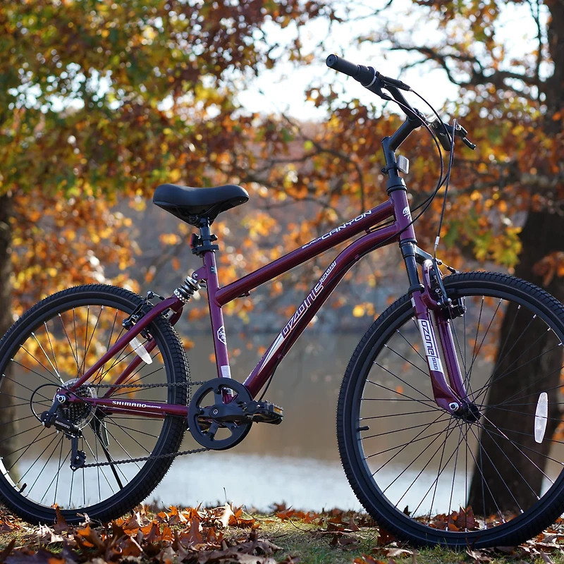 Ozone 500 Women’s 26 in Black Canyon Full Suspension Comfort Bike